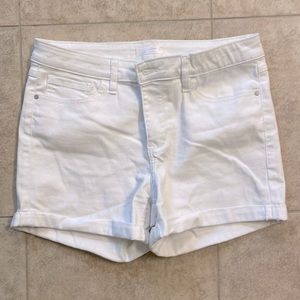 Lauren Conrad White Denim Shorts
